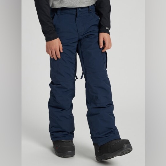 Boys' Burton Exile Cargo Pant Snow Pants Dress Blue color  Sz XL 14/16 new - Picture 1 of 16